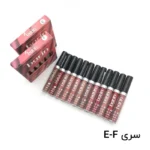 رژ لب مایع بارین بیوتی Barin Beauty پک 12 عددی