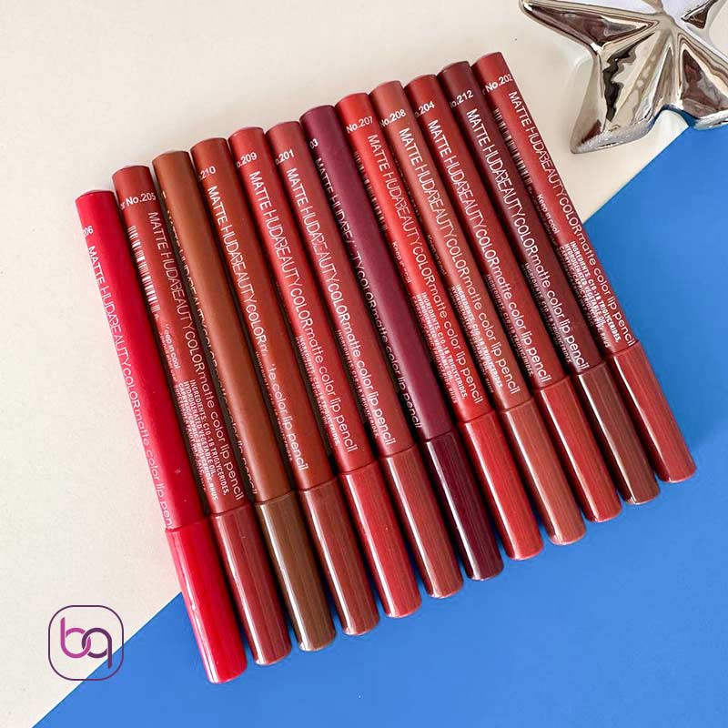 رژ لب مدادی هدی بیوتی پک 12 عددی - خرید رژ لب مدادی اورجینال