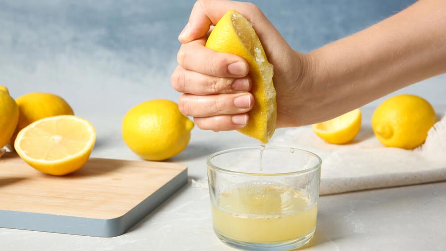 لیمو و روغن نارگیل برای رفع تیرگی واژن