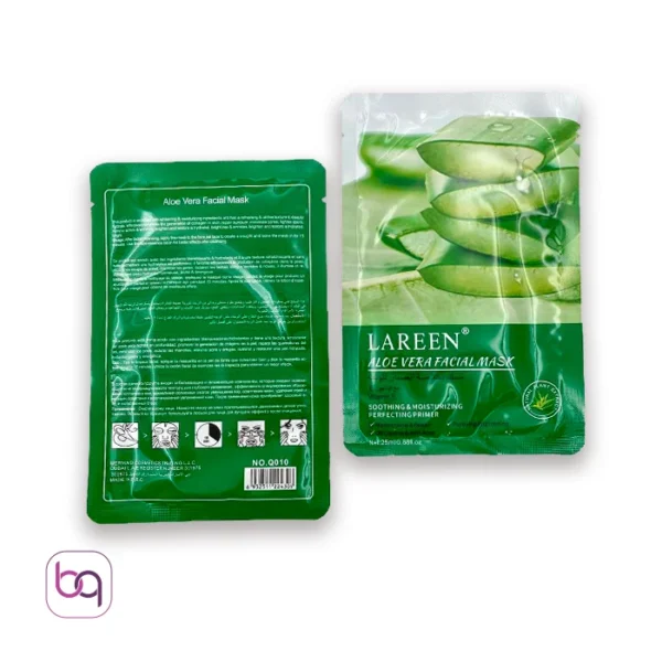 ماسک ورقه ای 10 عددی آلوئه ورا اورجینال Lareen شاخص
