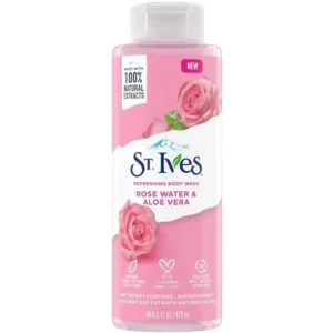 شامپو بدن استی ایوز گلاب و آلوئه ورا St.Ives