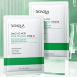 ماسک ورقه ای ضدجوش سالیسیلیک اسید بیوآکوا BIOAQUA (5)