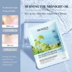 ماسک ورقه‌ ای هیالورونیک اسید و رازیانه دریایی بیوآکوا BIOAQUA (4)