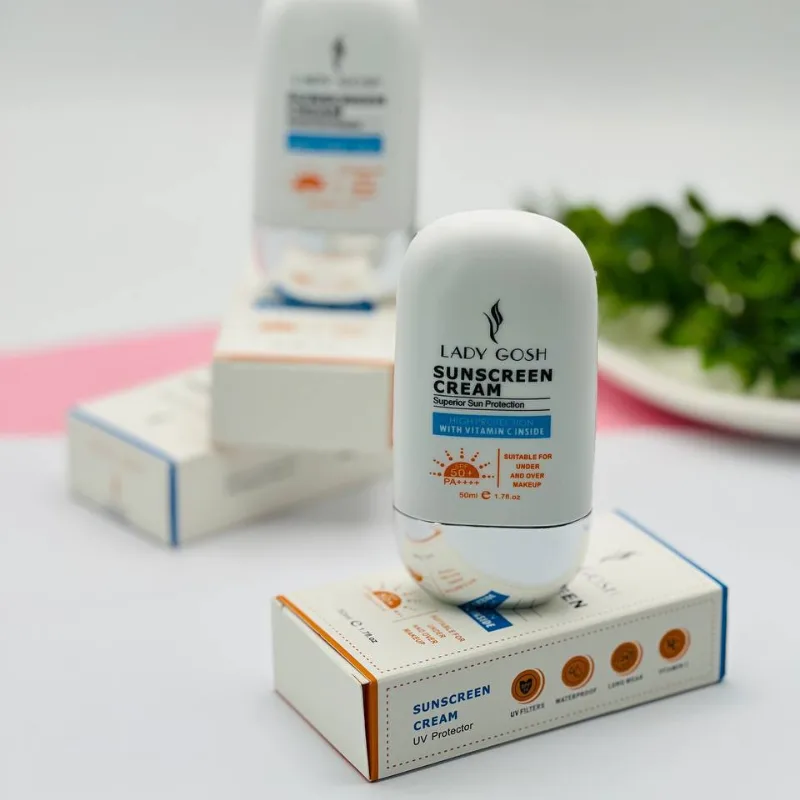 کرم ضد آفتاب رنگی لیدی گاش اورجینال SPF50