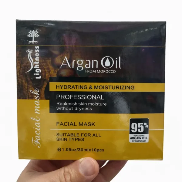 ماسک ورقه ای آرگان لایتنس Oil Lightness