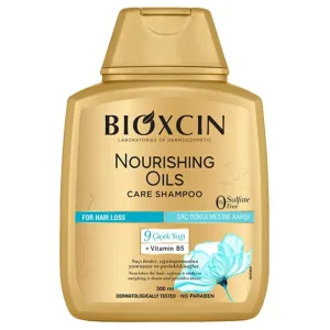 شامپو تقویت کننده و ترمیم کننده بیوکسین مدل Nourishing Oils Care حجم 300 میل