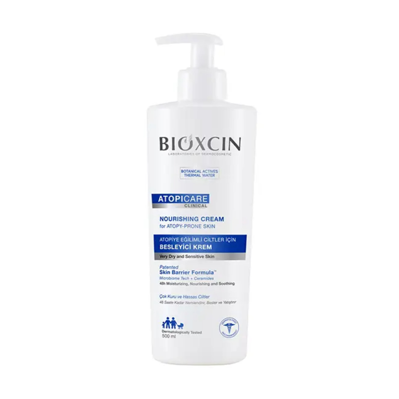 کرم تغذیه کننده پوست مستعد آتوپی بیوکسین 500 میل