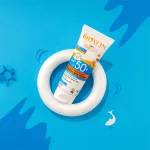 کرم ضد آفتاب بچه بیوکسین مدل SPF50 Mineral حجم 100 میل