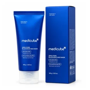 ماسک خاک رس کنترل منافذ و جوش سر سیاه مدی کیوب Medicube حجم 100 گرم